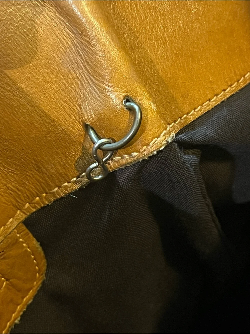 Vintage Louis Vuitton French Company Monogram Bucket Bag GM Shoulder Tote